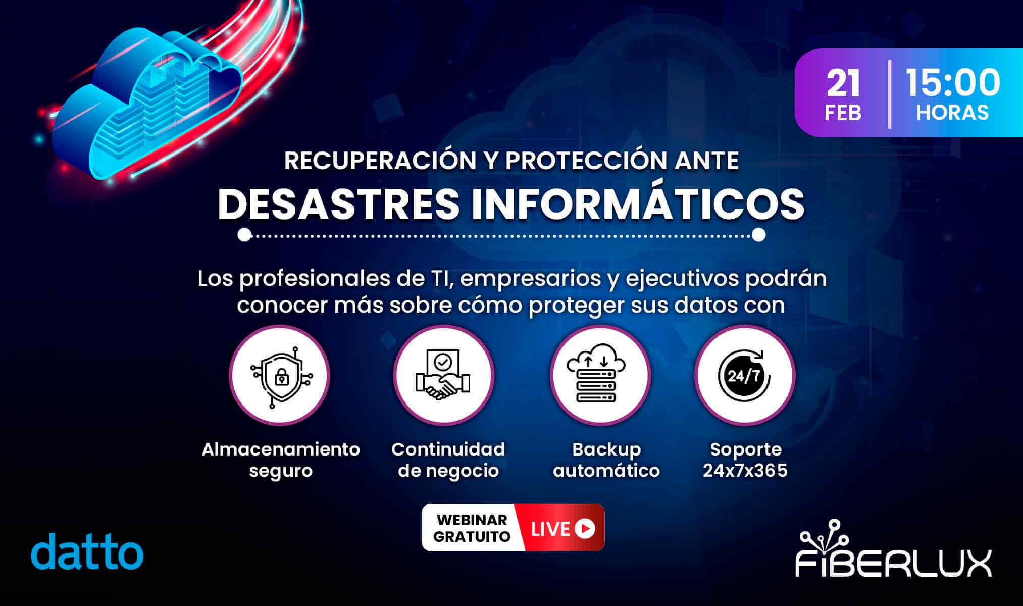 Webinar Fiberlux Ciberseguridad